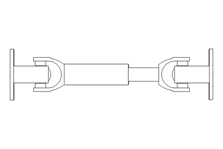 Cardan D=75 L1=300 L2=355