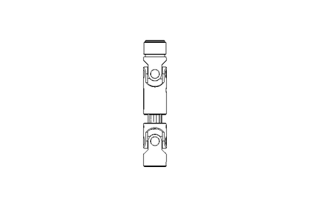 Cardan D=25 L1=130 L2=150