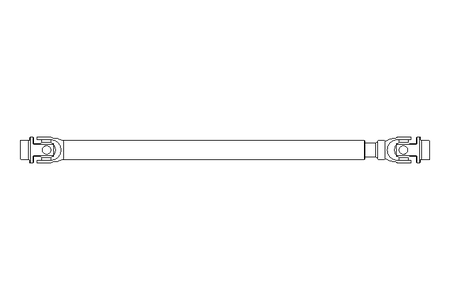 Gelenkwelle D=32 L1=705 L2=765