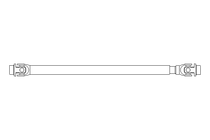 Gelenkwelle D=32 L1=695 L2=755