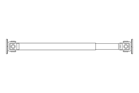 Gelenkwelle E100/6 L= 870/1220