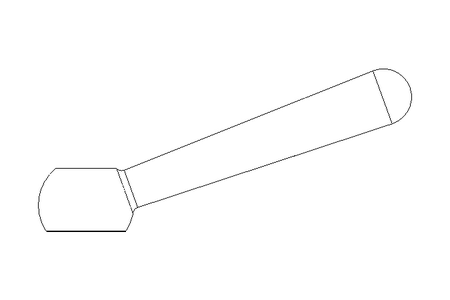 Kegelgriff M10x80 A2 DIN 99