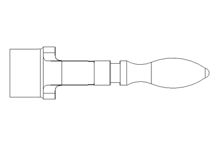 Handkurbel 250-B17-D DIN 468