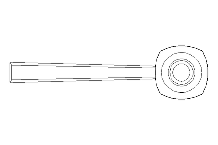 CLAMPING LEVER  501-100-M16-SW