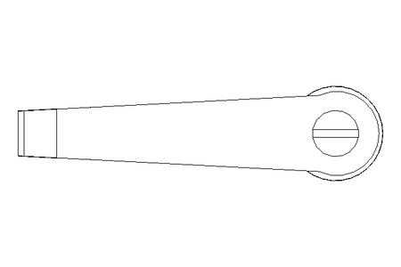 Klemmhebel M16x60 Gr.5 verstellbar