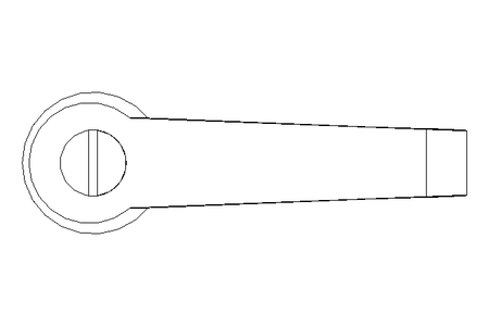 Clamping lever K adjustable S1 M6x30