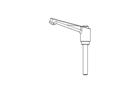 Clamping lever M6x40