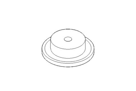 Roda dentada para corrente DB20 B40 Z22