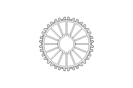 CHAIN WHEEL         1000-18-40