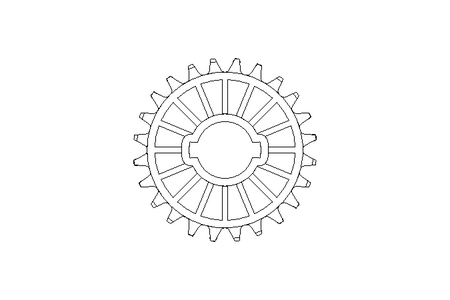 CHAIN WHEEL CS 1000 12-30   895.02.17