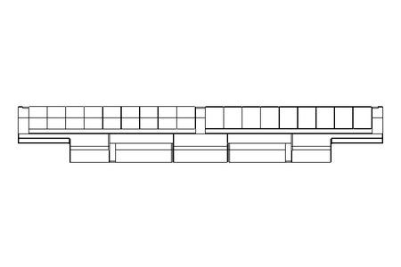 Scharnierbandkette B190,5