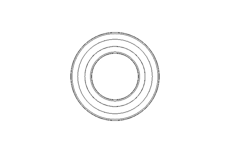 Cuscin.scanalato a sfera 6005 RS 25x47