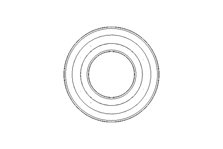 Cuscin.scanalato a sfera 6207 Z 35x72x17