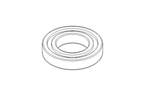 Deep groove ball bearing 6212 2RS 60x110