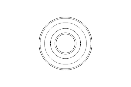 Deep groove ball bearing 6303 17x47x14