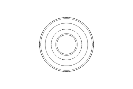 Deep groove ball bearing 6303 17x47x14