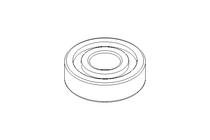 Deep groove ball bearing 6304 2RS1 20x52