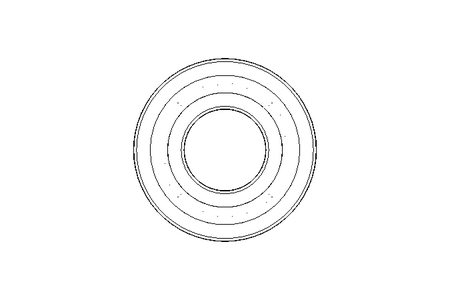 Cuscin.scanalato a sfera 6309 45x100x25