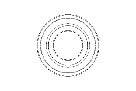 Deep groove ball bearing 63002 2RS 15x32