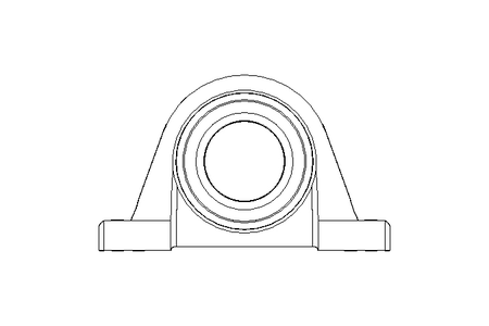 Cojinete de pedestal RASE 80x89x71