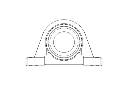 Cojinete de pedestal RASE 80x89x71