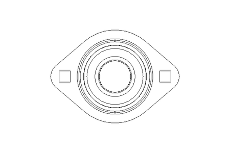 法兰轴承 RALT FA125.8 20x58,7x24,6