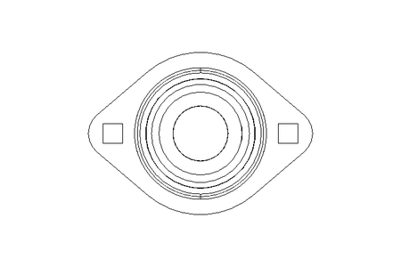 法兰轴承 RALT FA125.8 20x58,7x24,6