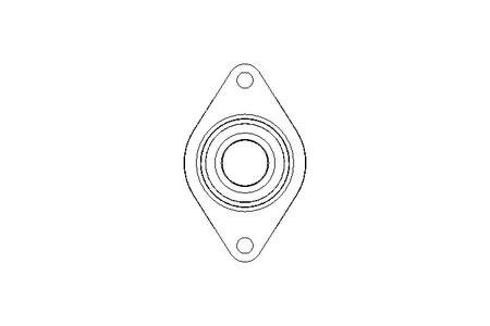 Flange bearing RCJT 40x105x56.3