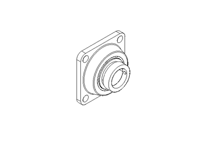 Cuscinetto flangiato RCJ N 50/62,7x143