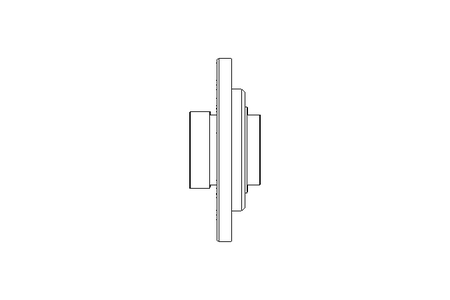 Mancal de flange RME 50x165x62,7