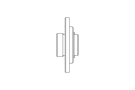 Mancal de flange RME 50x165x62,7