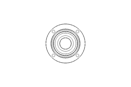 Flange bearing RMEO FA125.8 100x340