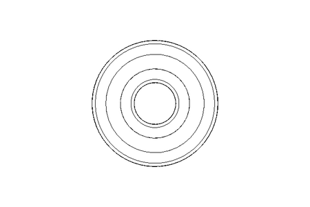 Cuscin.scanalato a sfera W619 2ZZ 2x6