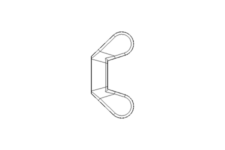 Écrou à oreilles M10 A2 Formeaméricaine