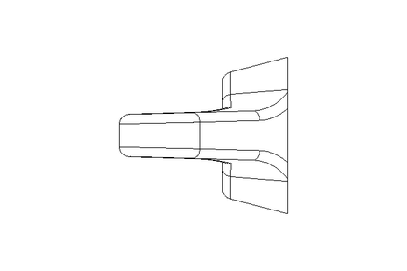 Porca borboleta M10 A2 Formaamericana