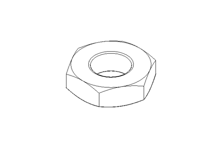 Tuerca hexagonal M10x1,25 A2 DIN439