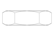 Écrou hexagonal LH M16 A2 DIN439