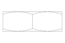 Écrou hexagonal LH M16 A2 DIN439