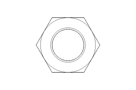 Tuerca hexagonal LH M16 A2 DIN439