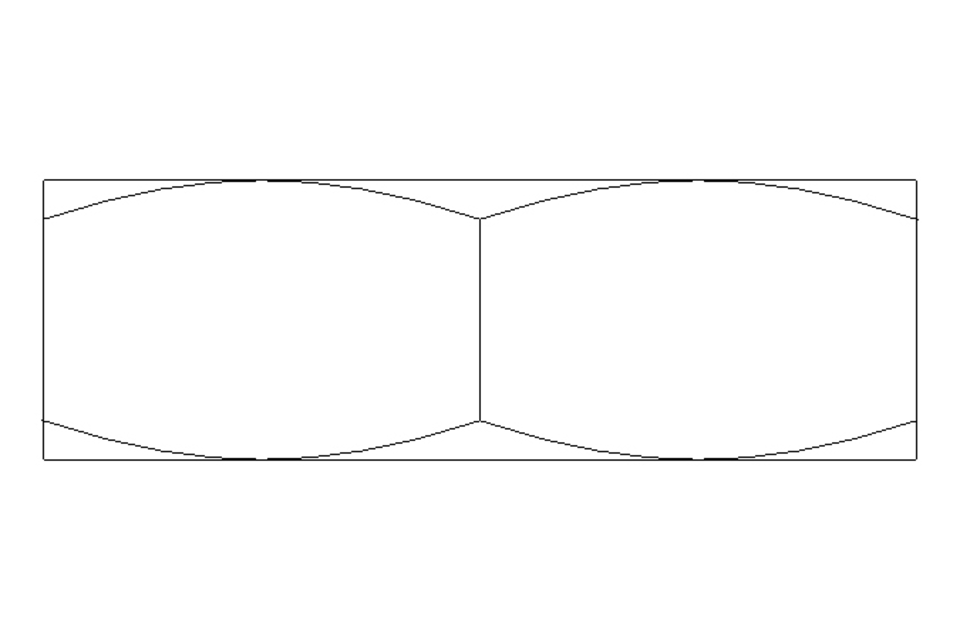 Écrou hexagonal M6 A2 DIN439