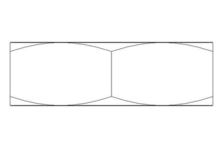 Hexagon nut M10x1 St-Zn DIN439