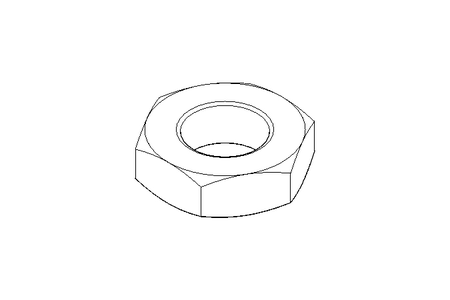 Écrou hexagonal M10x1 A2 DIN439