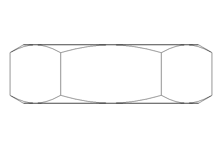 Hexagon nut M16x1,5 St-Zn DIN439