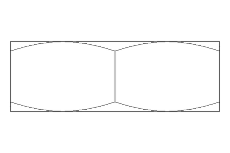 Porca sextavada M20 St-Zn DIN439