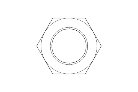 Écrou hexagonal M20x1,5 A2 DIN439