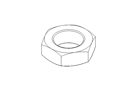 Hexagon nut M24x1.5 St-Zn DIN439