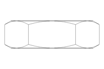 Hexagon nut M24x1.5 A2 DIN439
