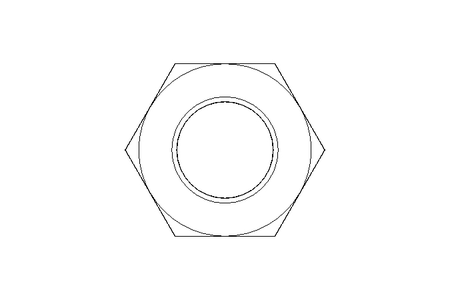 Écrou hexagonal LH M12 A2 DIN439