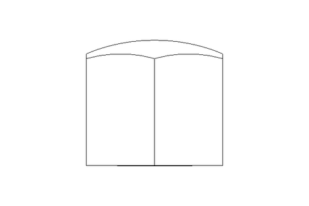 Tuerca hexagonal ciega M5 A2 DIN917