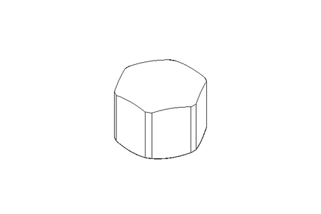 Ecrou borgne hexagonal M12 A2 DIN917